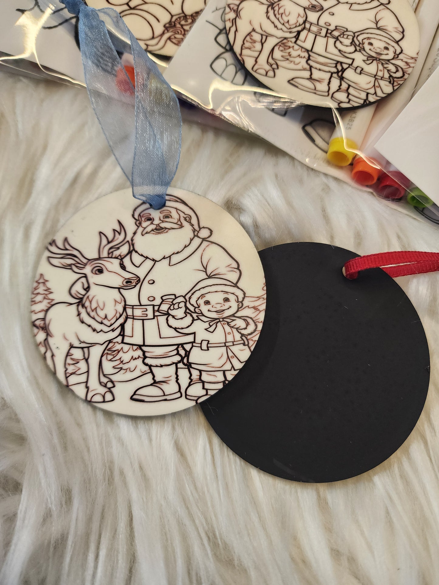 Color Me Christmas ornament (Pink Friday Sale)