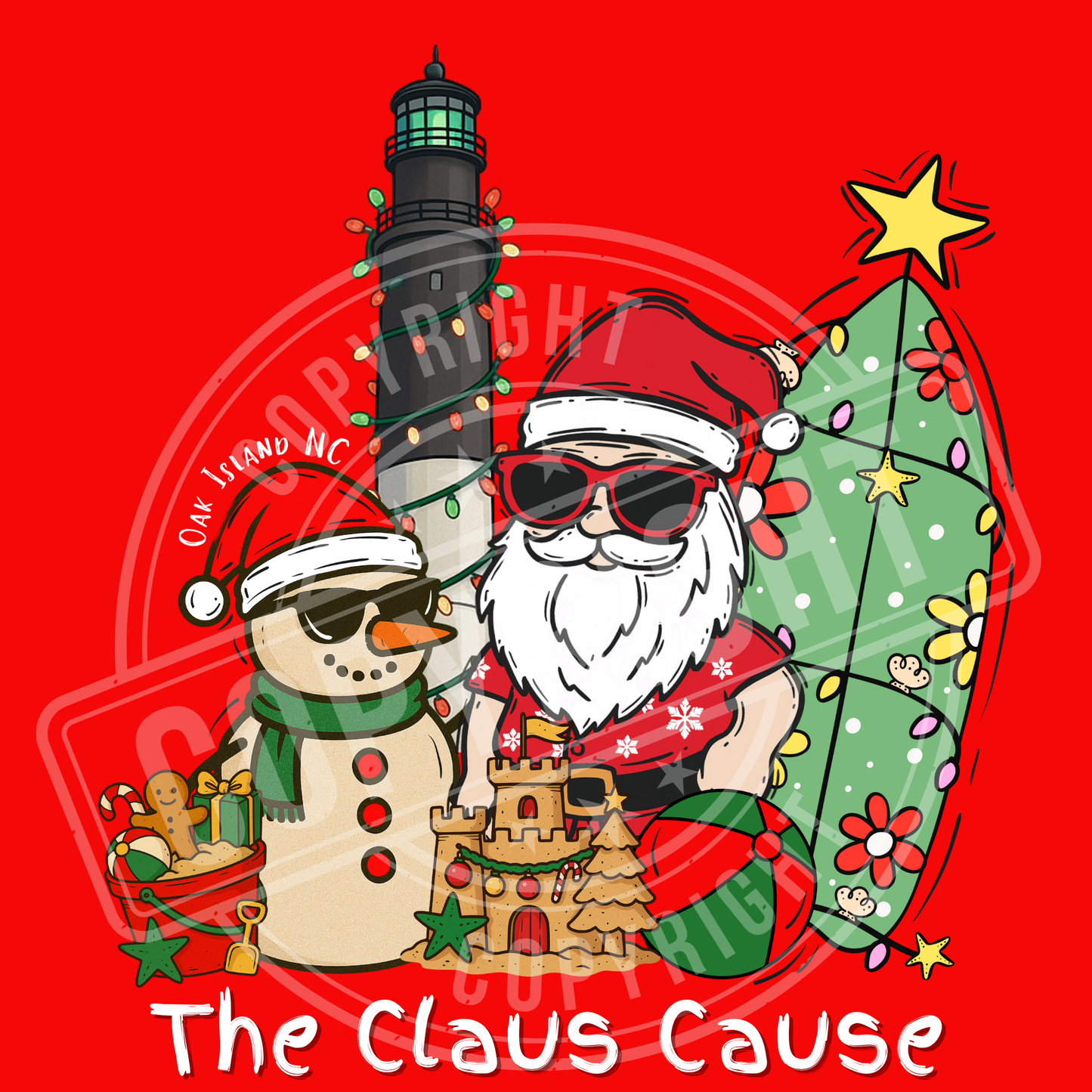 Official Oak Island Claus Cause (Sweatshirt/T-shirt)