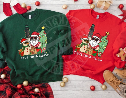 Official Oak Island Claus Cause (Sweatshirt/T-shirt)