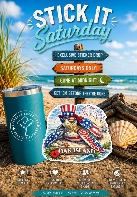 Stick it Saturday! Exclusive Saturday Sticker Drop!