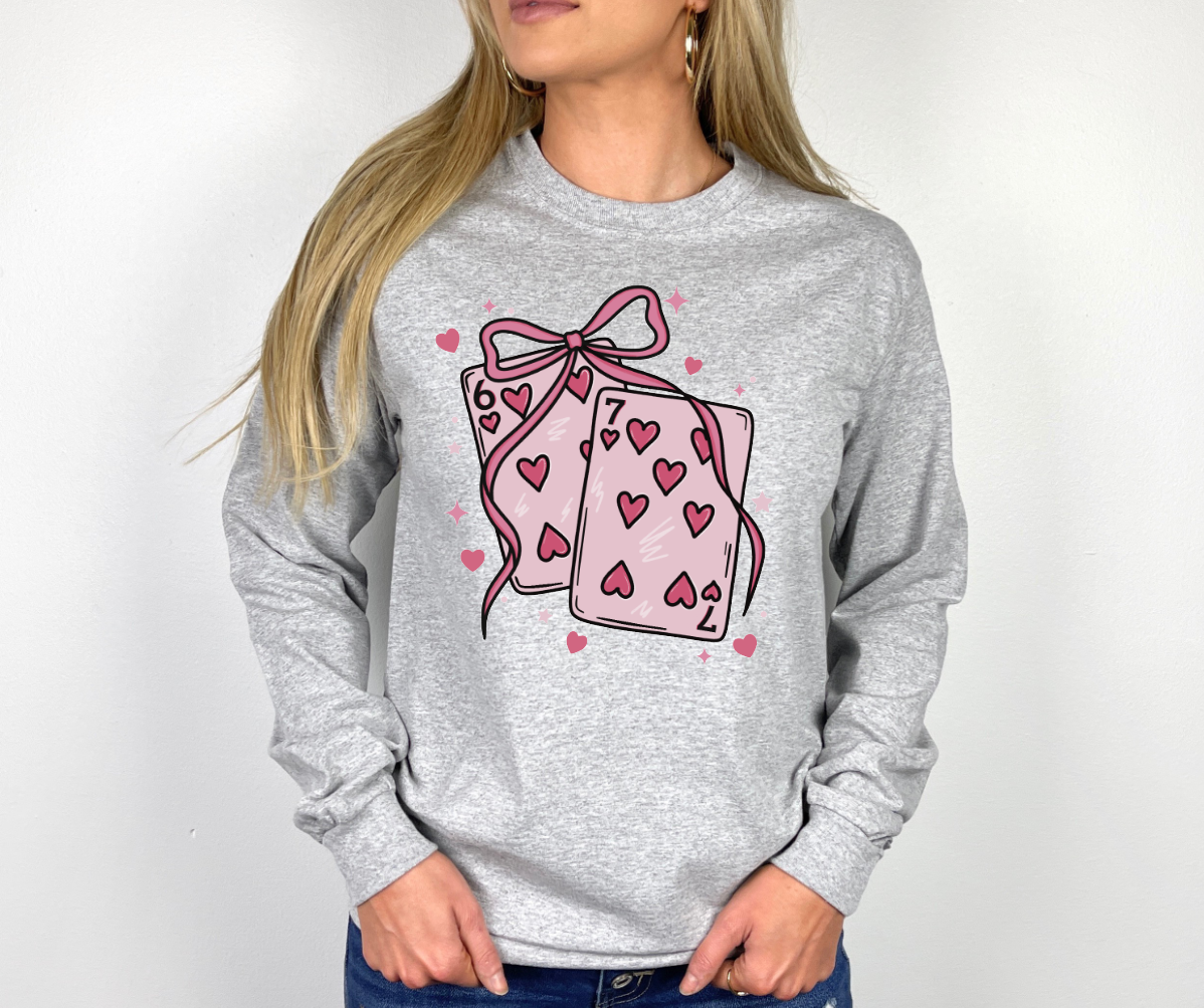 Six Seven Valentine Tee ♠️♥️