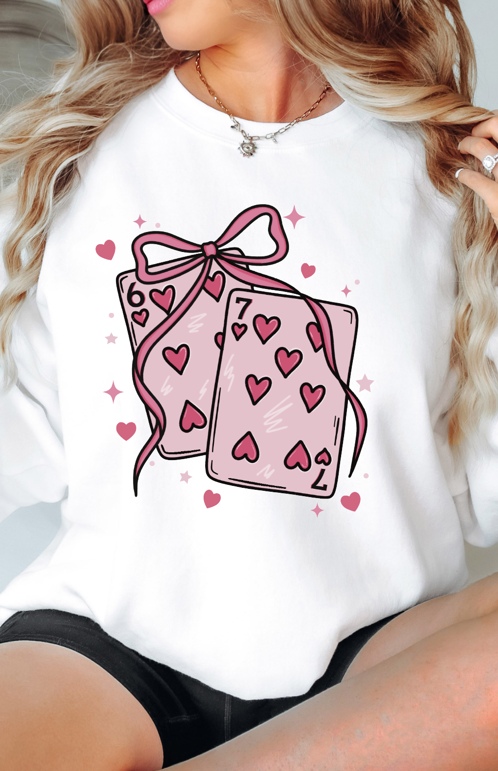 Six Seven Valentine Tee ♠️♥️